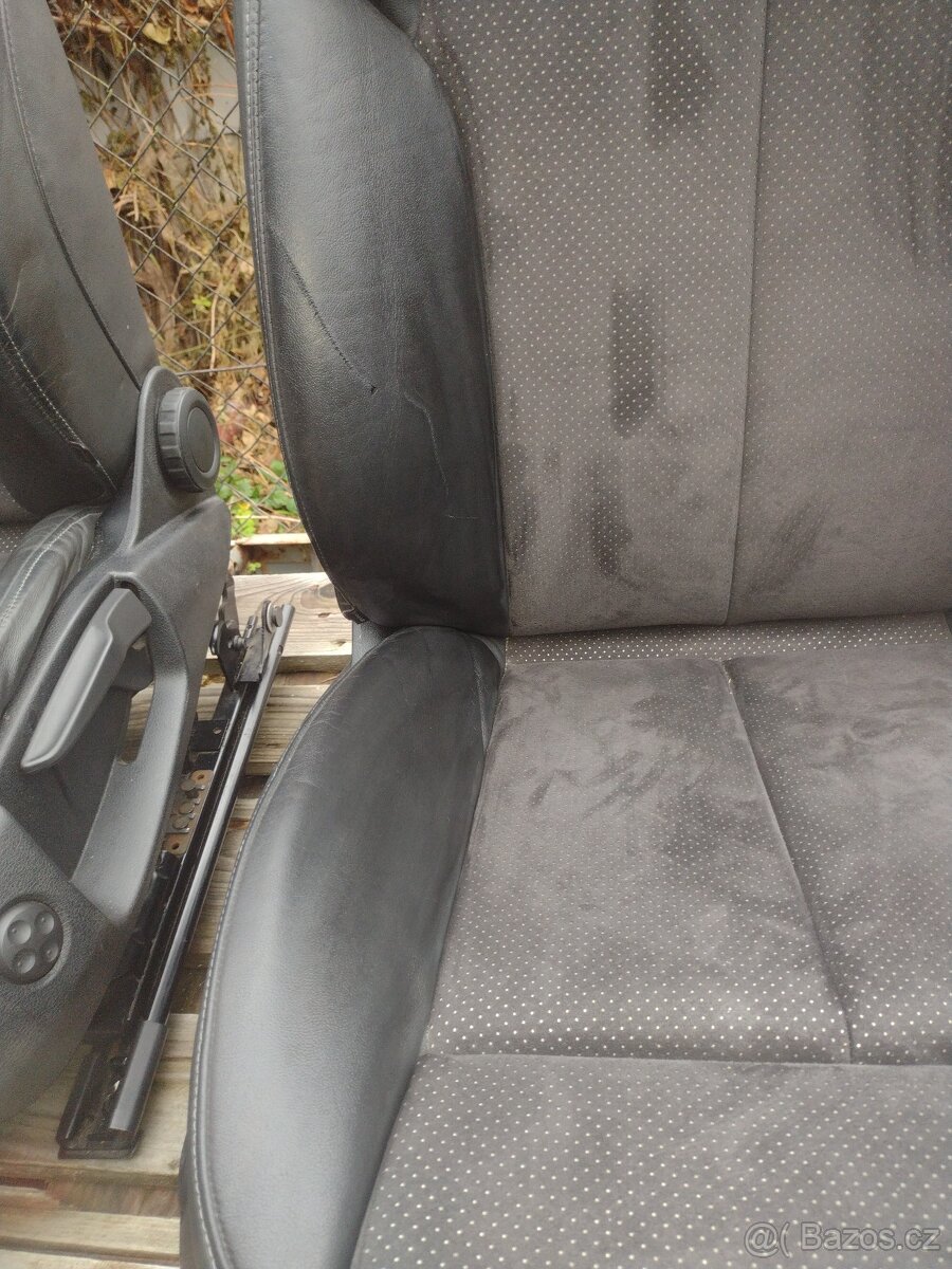 Audi A6 c7 4g alcantara sedačky S-Line a tapecirunky - 8