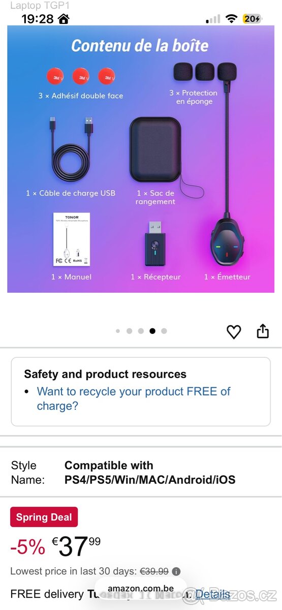 Herní Mikrofon Tonor TGX1 - 8