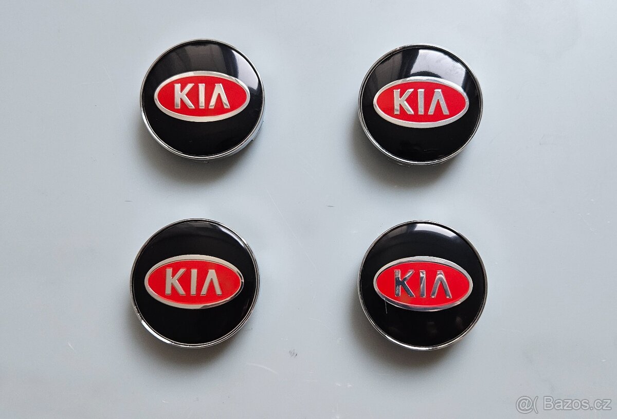 Středové krytky do kol KIA - 8