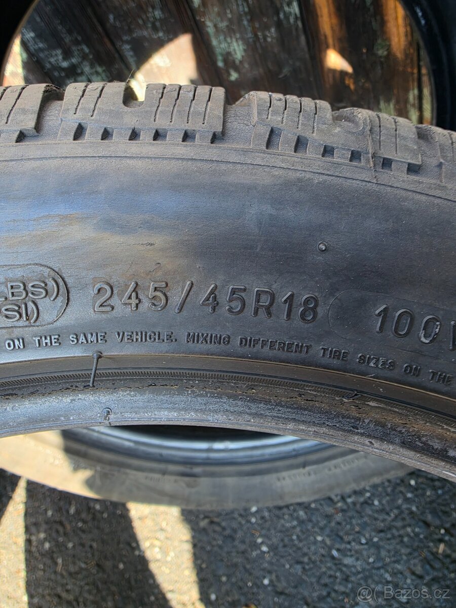 Michelin 245/45 r18 zimní - 8