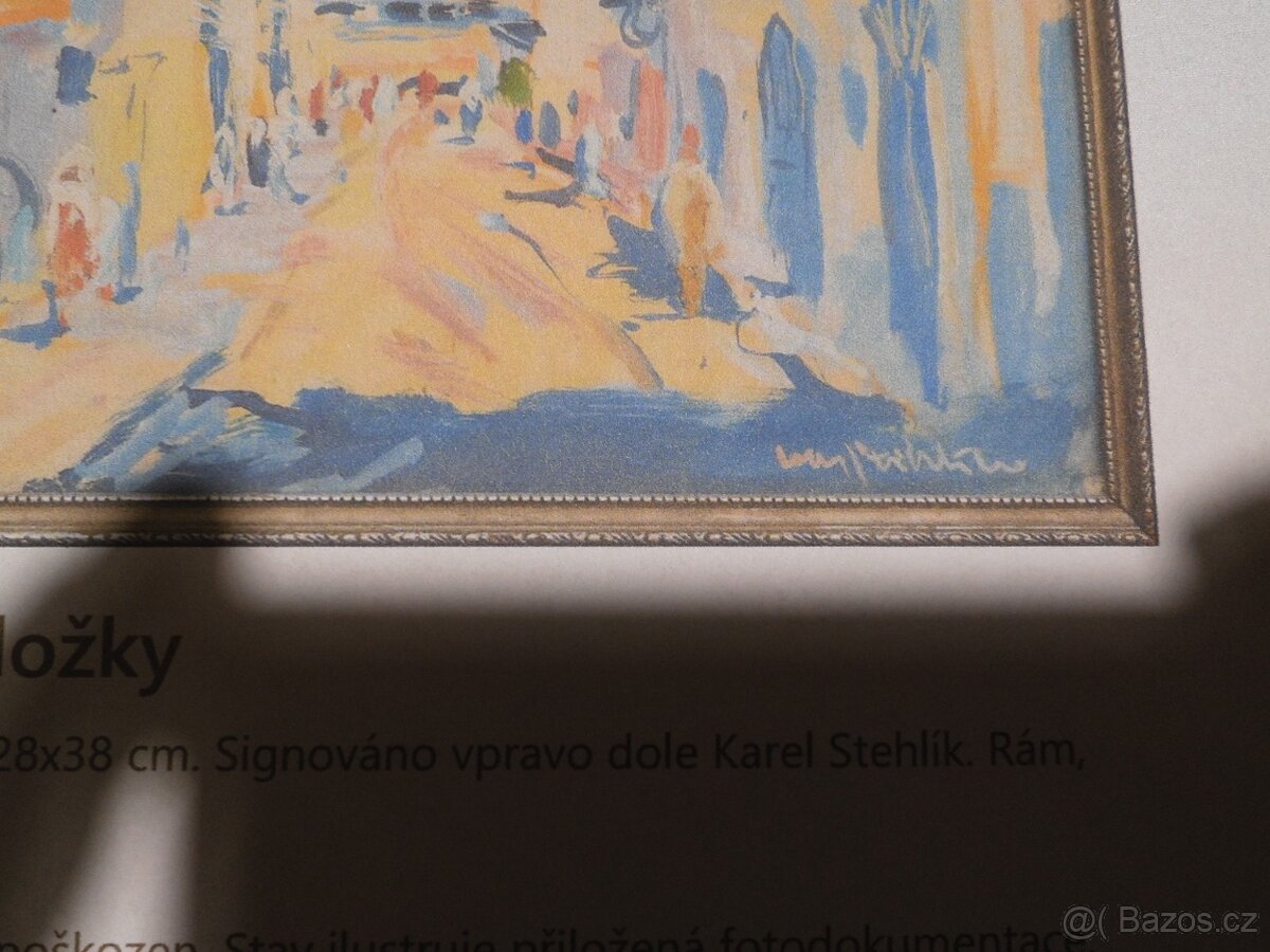 Obraz Rašeliniště sig. Karel Stehlík 1912- 1985 - 8