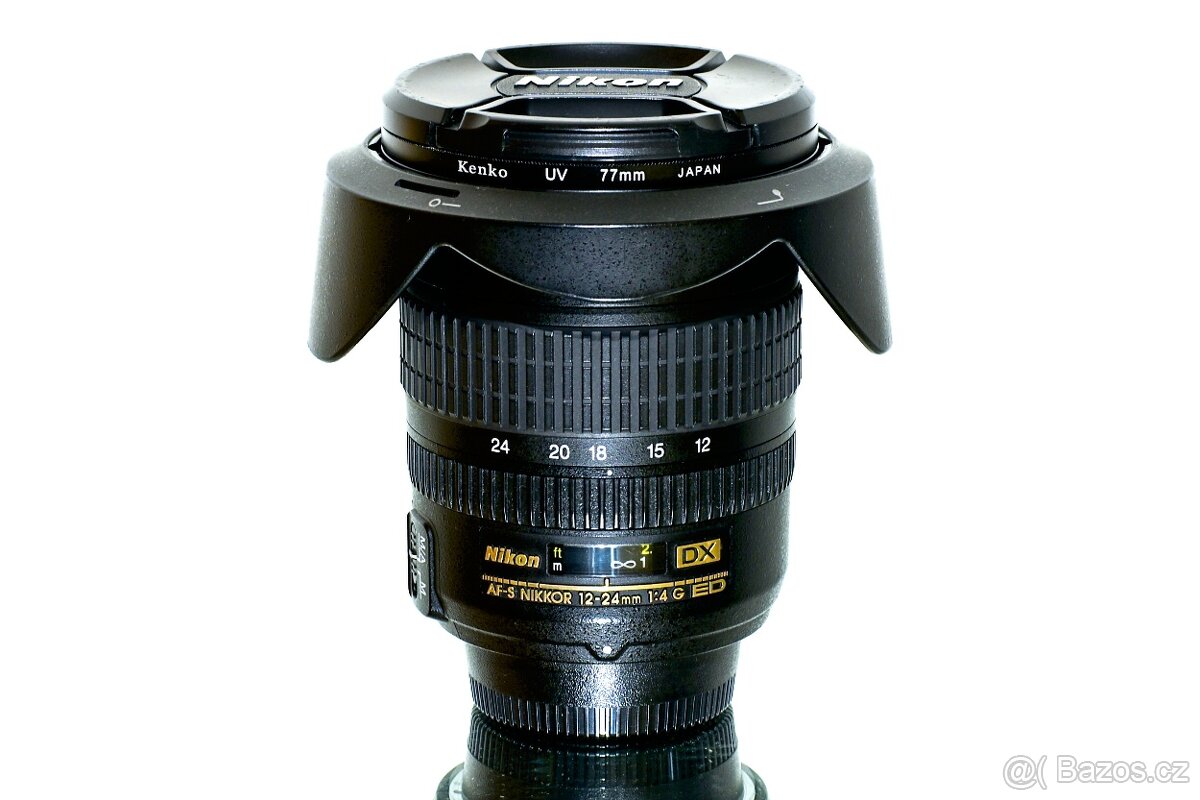 Nikon AF-S 12-24mm 1:4G + UV filtr 77mm TOP STAV - 8