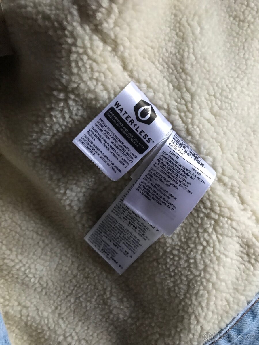 džínová zimní bunda Lewis Trucker vel.S - 8