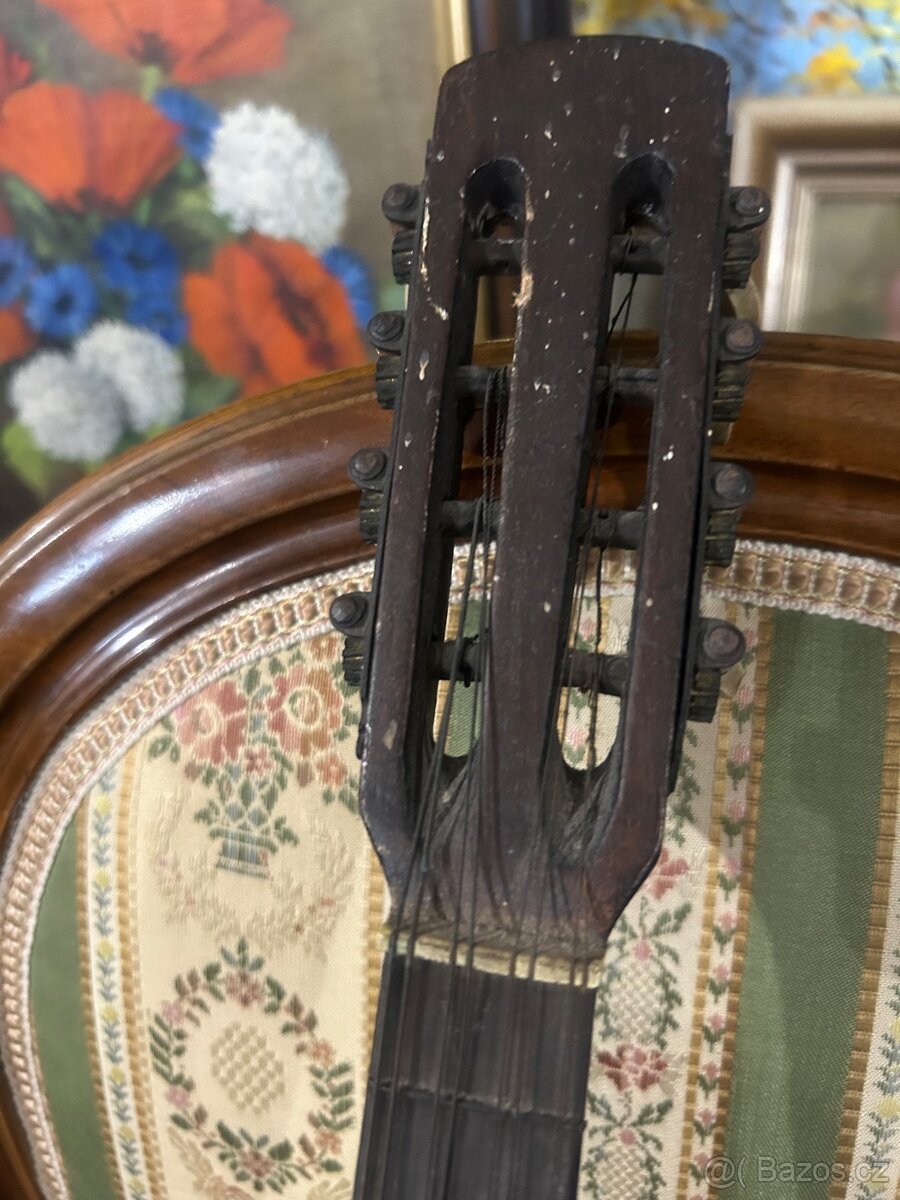 Starobylá mandolína Marcelli Made in Germany - 8