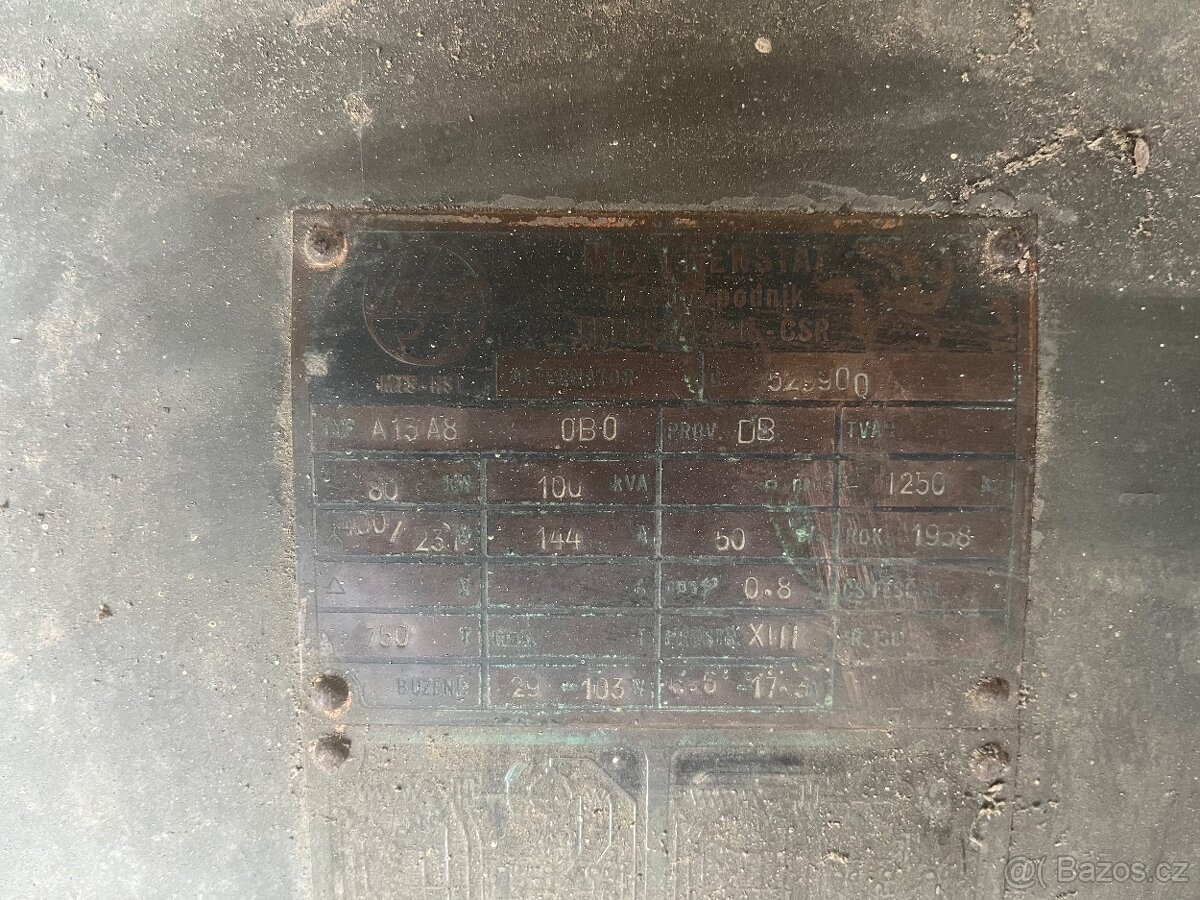 Generátor Škoda - 8