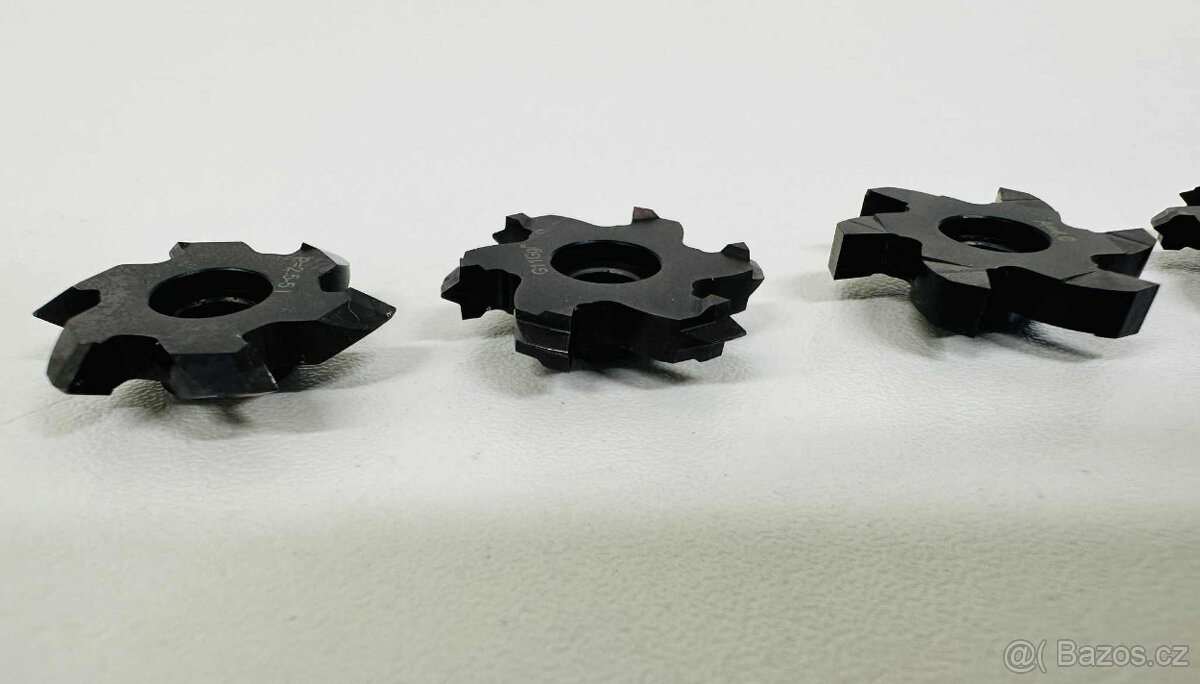 Frézy tvarové-plátkové pro drážky - T - 8