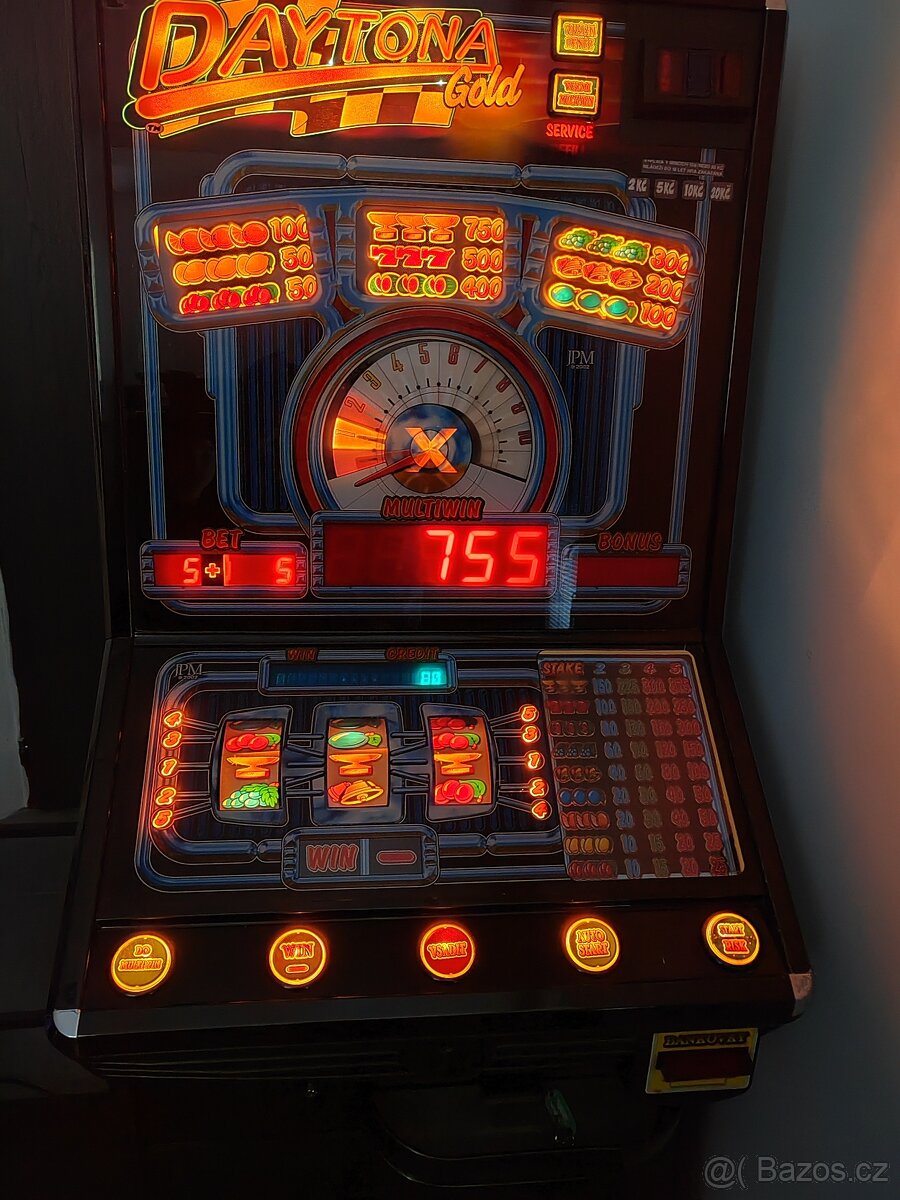 Herní (výherní) automat Daytona Gold + klíče - 8