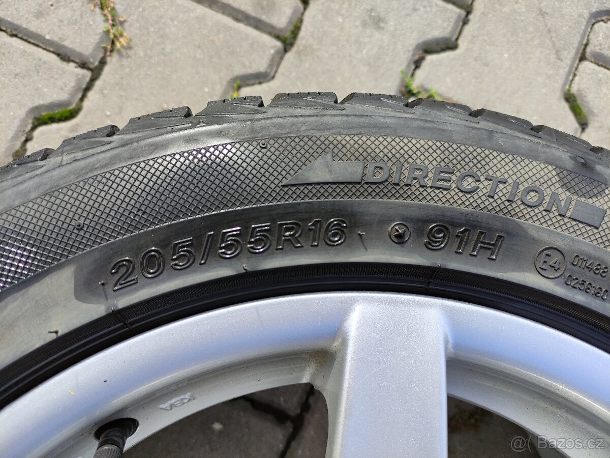 Alu litá kola Škoda Octavia I, + zimní pneu 205/55/16 - 8