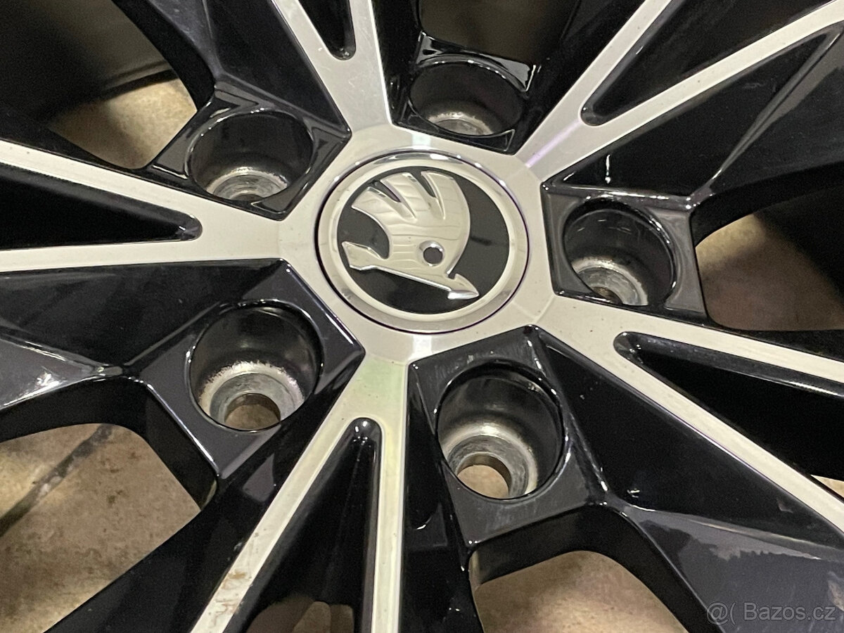 Alu kola 5x112 et44 original Škoda Superb III 235/45 R18 - 8