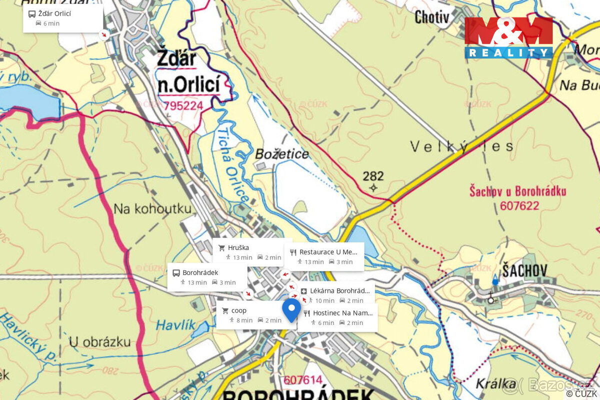 Prodej zahrady, 431 m², Borohrádek - 8