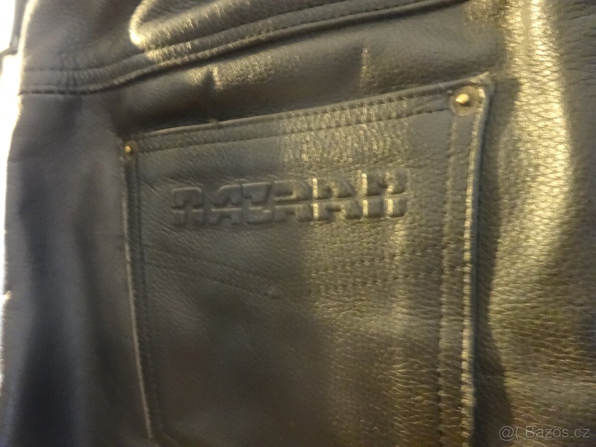 kožené kalhoty NAZRAN - 8