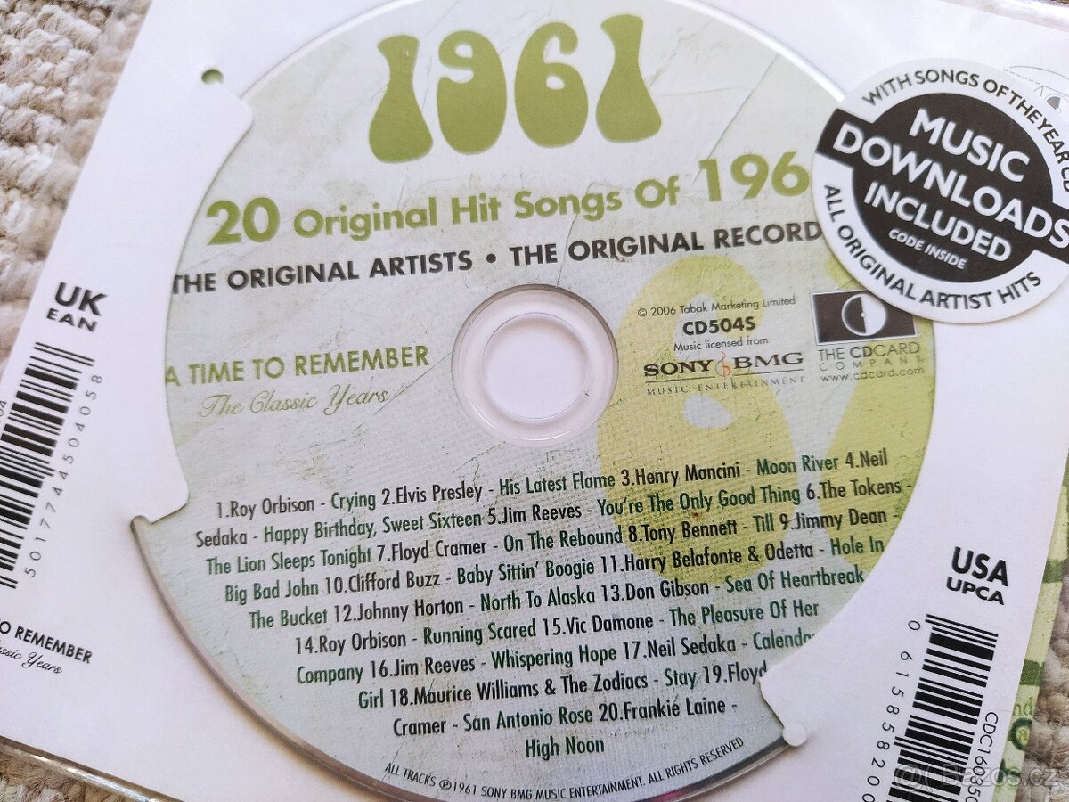 18xCD Time to Remember (výběry hitů) - skladby viz fota - 8