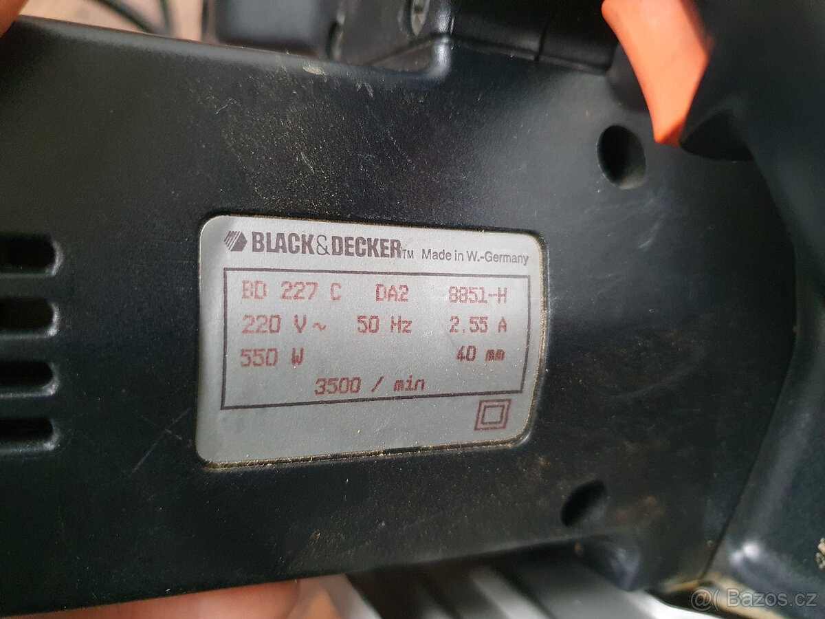 Ruční kotoučová pila Black & Decker, kotouč 140 mm - 8