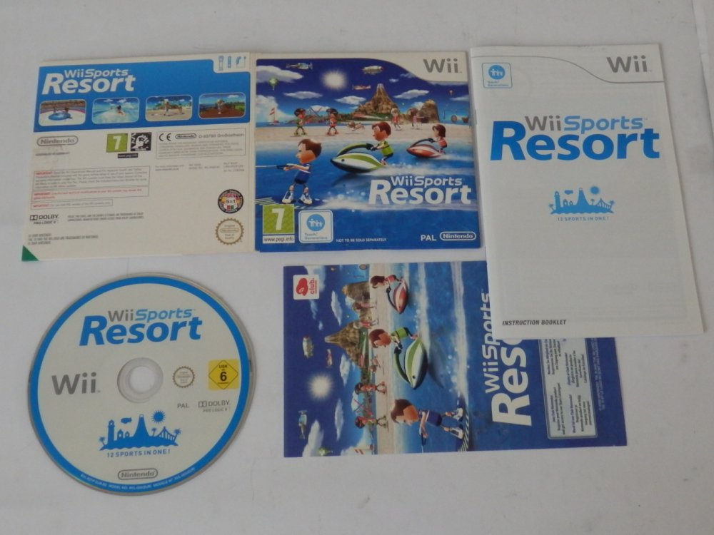Nintendo Wii Black Sports Resort Bundle - kompletní balení - 8
