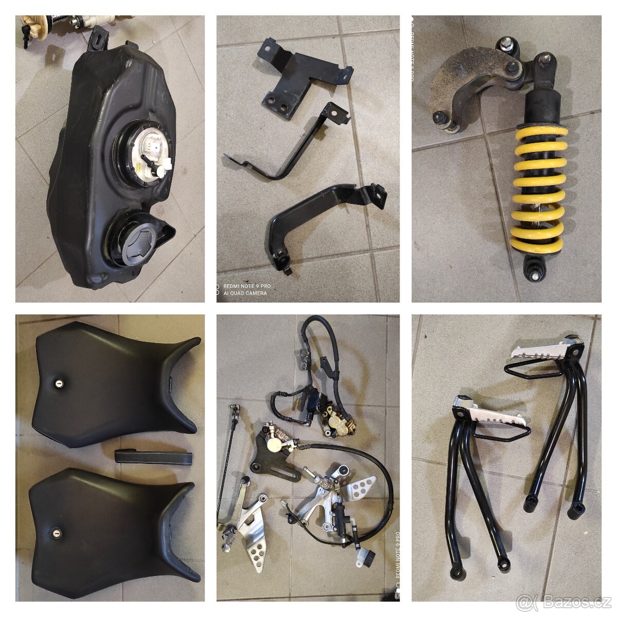 Náhradní díly Yamaha YZF R125 r.v.2008 - 8