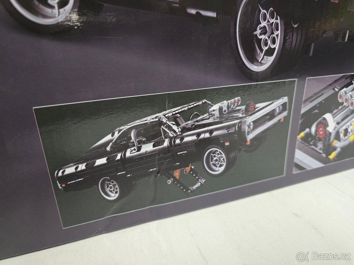 TECHNIC STAVEBNICE 42111 Dom's Dodge Charger bez krbice - 8