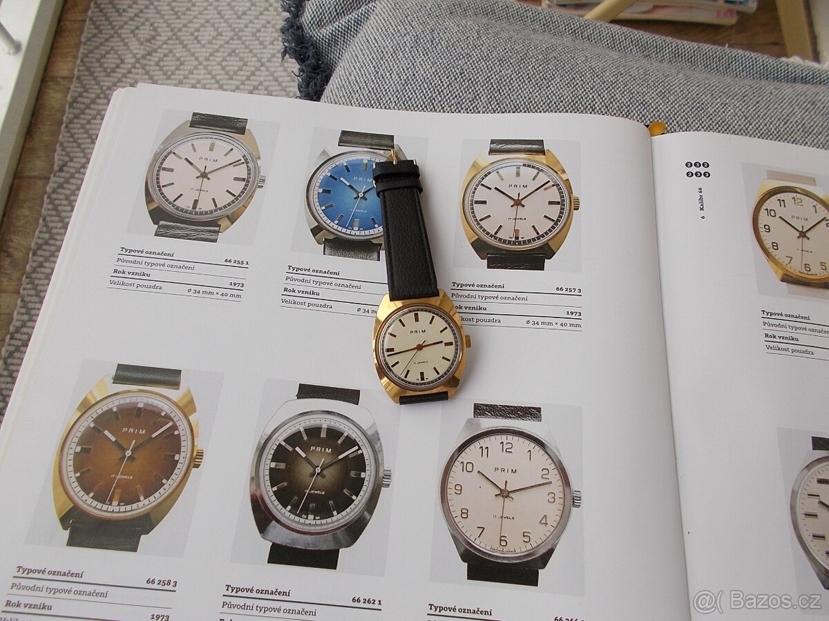 zlacene krasne funkcni hodinky prim rok 1973 - 8