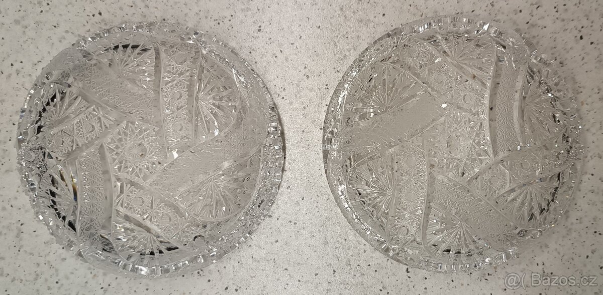 Broušené mísy - 8