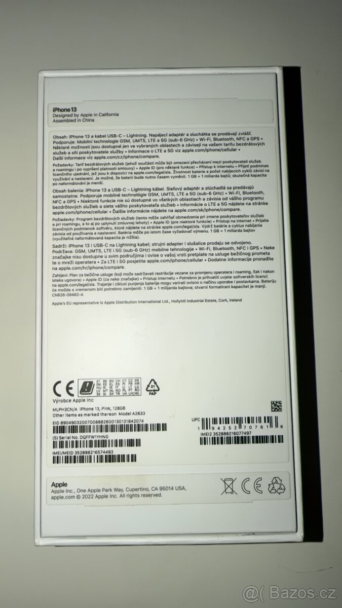 Apple iPhone 13 – 128 GB - 8