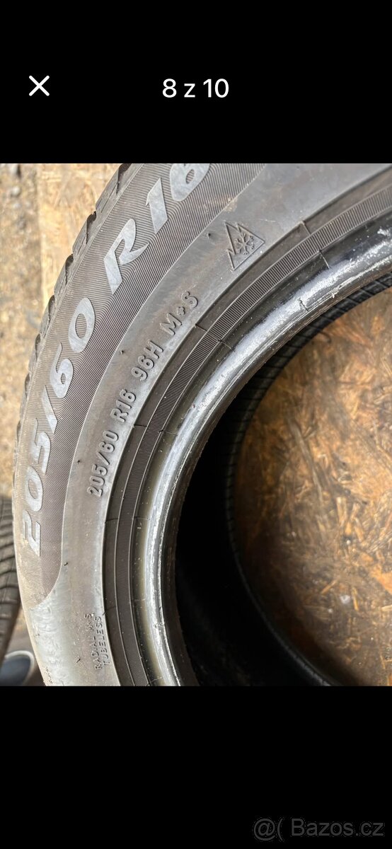 Zimní sada 205 60 16 - 8