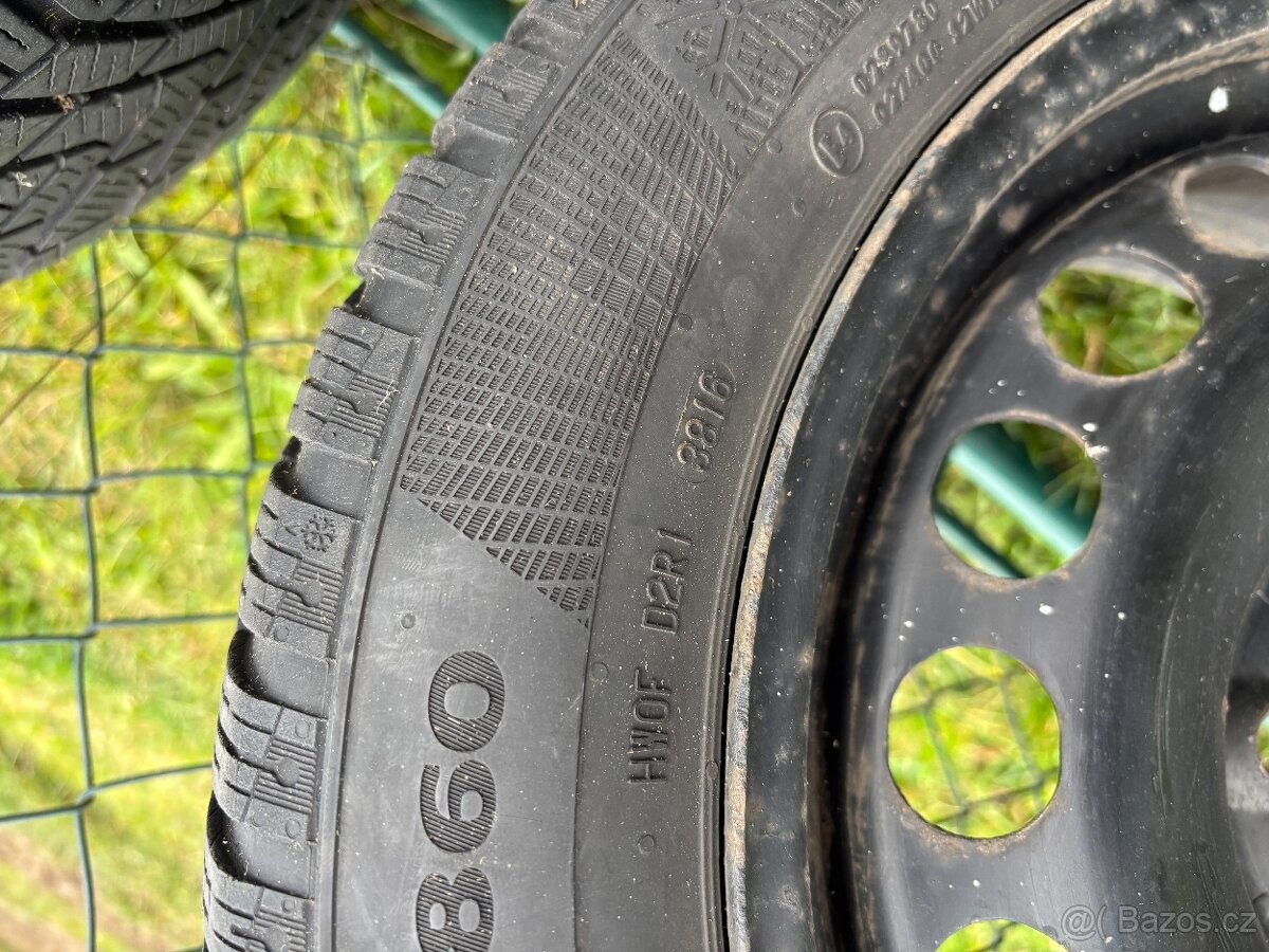 205/55/16 Zimní kola 5x112 Continental Wintercontakt - 8