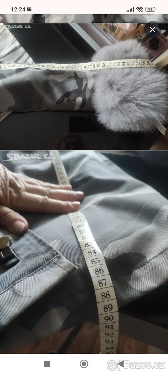 Maskáč bunda/parka zimní - 8