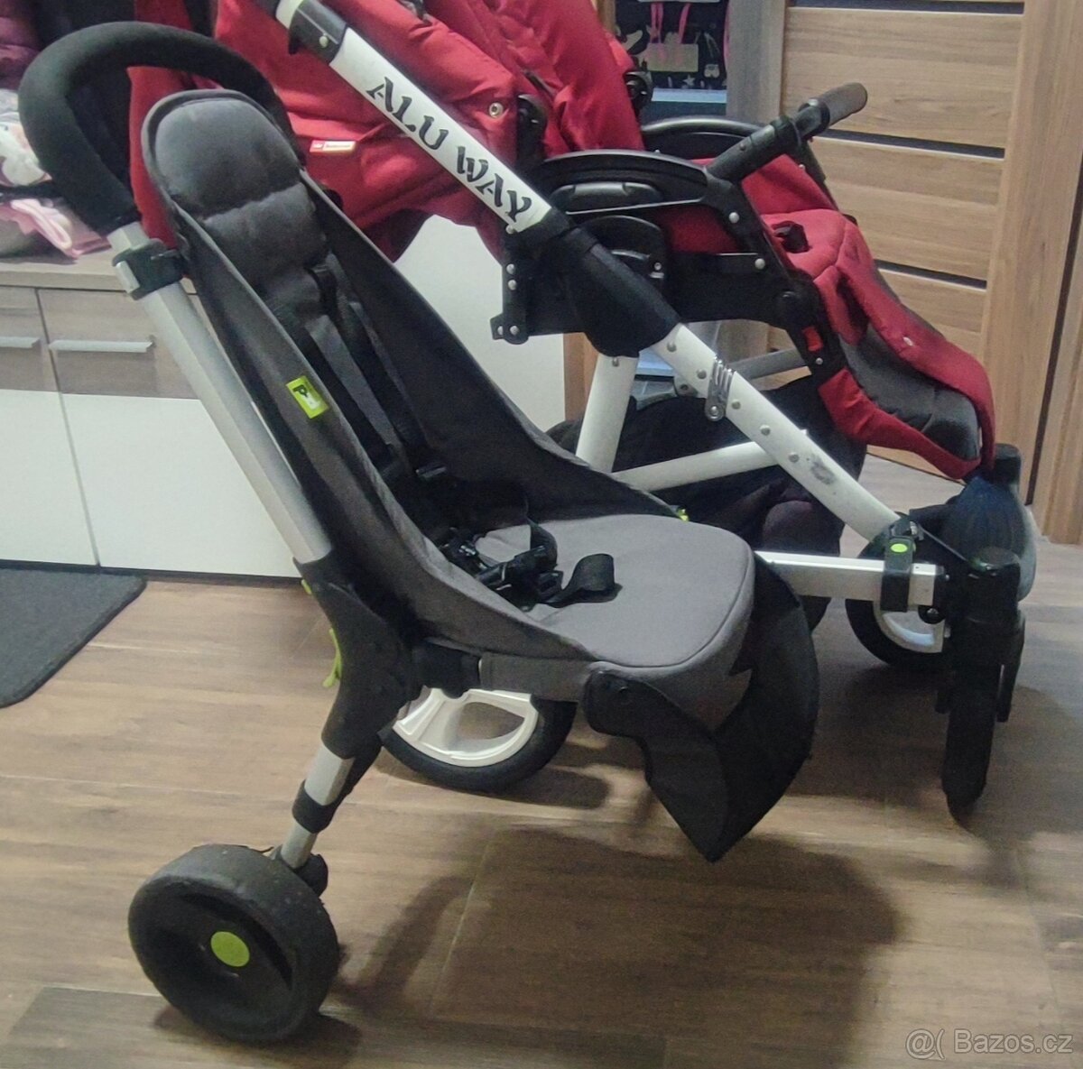 Kombinovaný kočárek 3v1 (vajíčko, hluboký, golf) - 8
