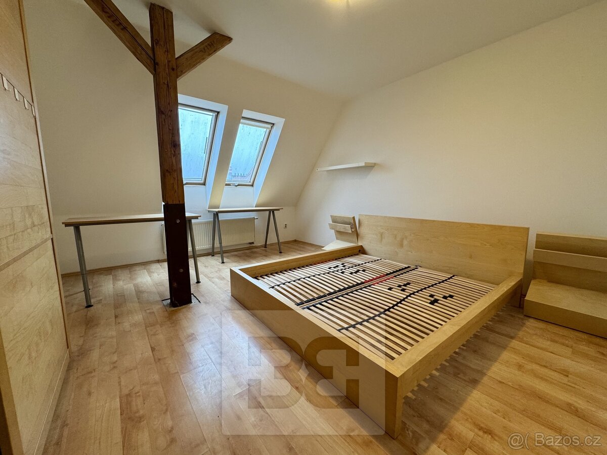 Podnájem půdního atypického bytu 4+kk v centru města - 8