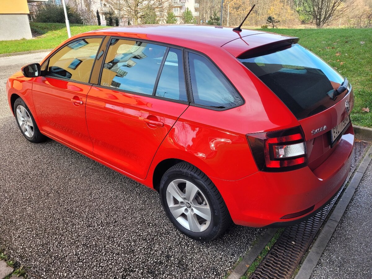 Rapid 1.0TSI 70kW (143tkm) pěkný stav - 8