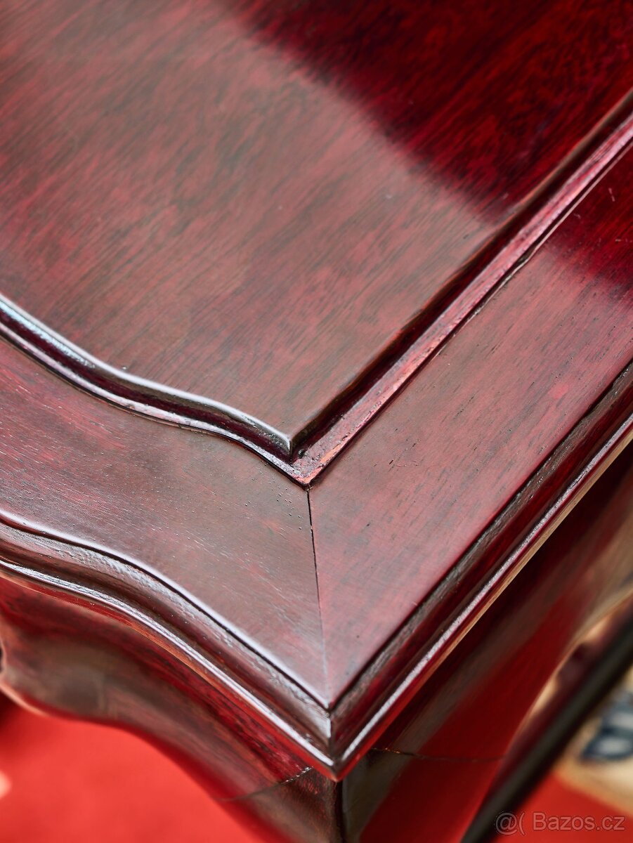 Čínské vyřezávané stolky – pár - 8