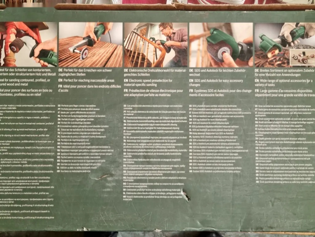 BOSCH Texoro Brusný váleček 250 W 06033B5100 - 8