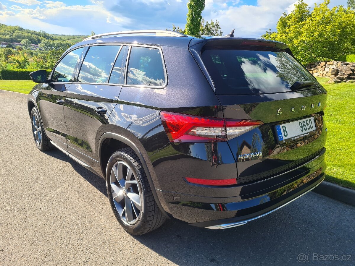ŠKODA KODIAQ 2,0 TDI 110 KW DPH SPORTLINE DSG 7MÍST 4X4 - 8