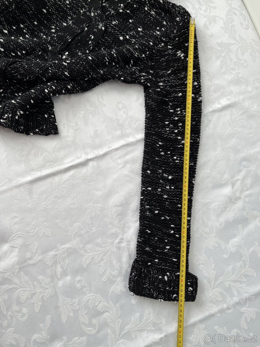 Dámský svetr – černobílý S/M? - 8