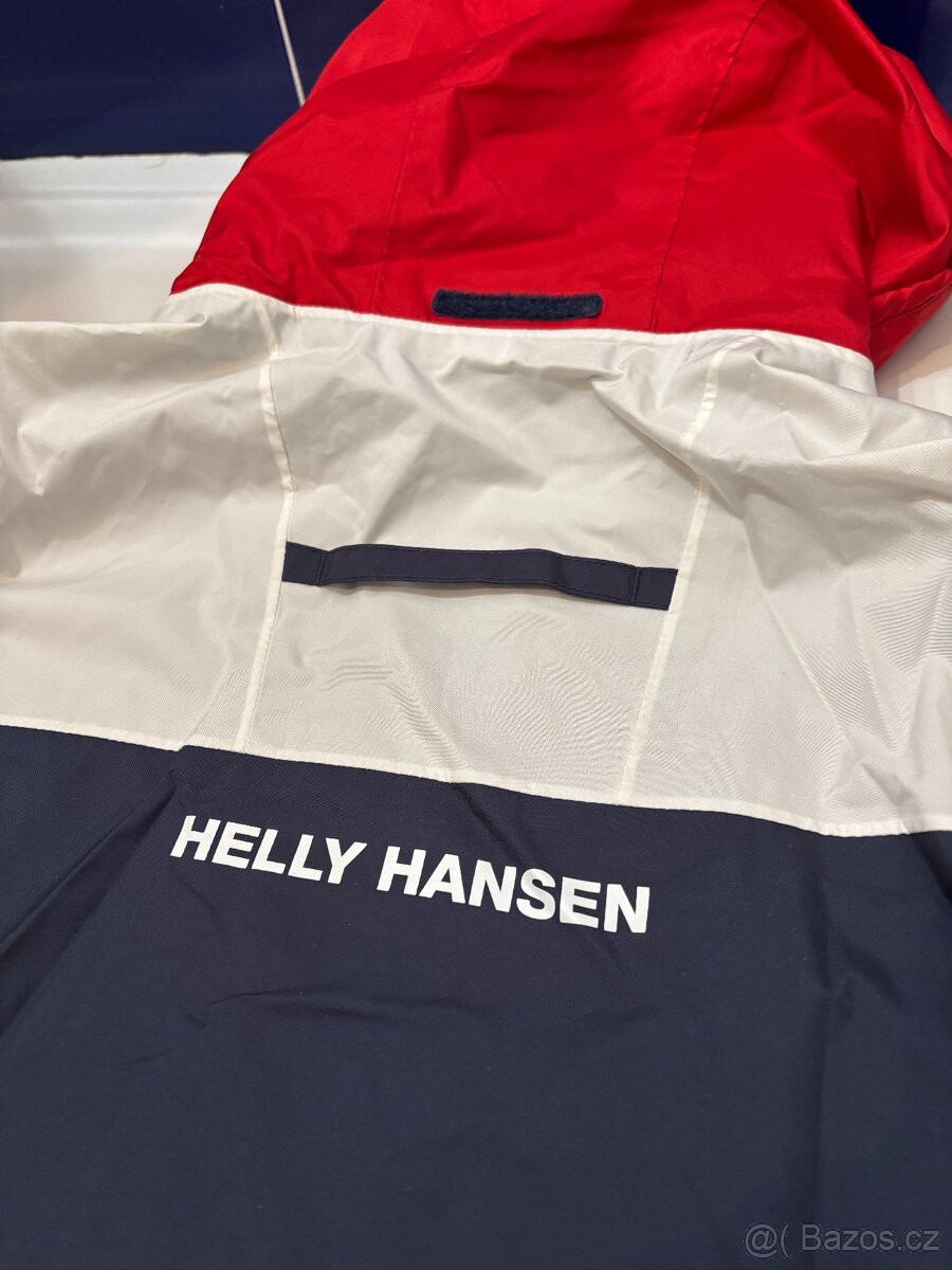 Pánská nepromokavá bunda Helly Hansen | Vel. L | modro-bílá - 8
