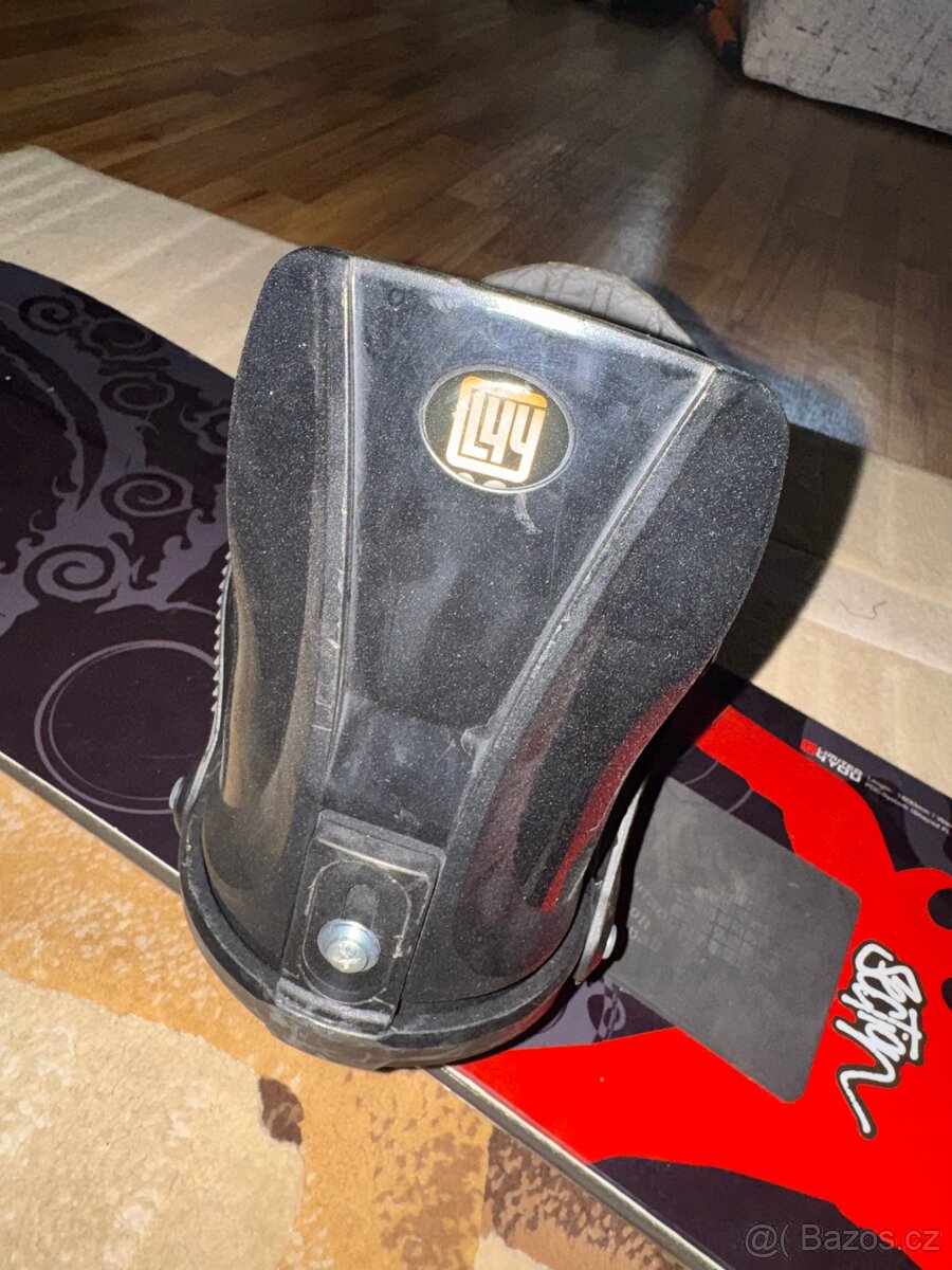 Snowboard 160cm komplet set, boty 43 - 8