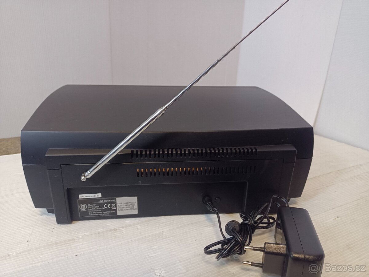 Digitální rádio MAJORITY HNT-CDAB-BLK,USB 2x-FM-BT-CD-BAB+ - 8
