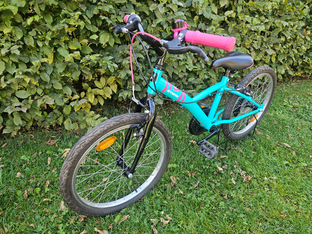 20" dětské dívčí horské kolo B-TWIN, rám 10" - 8