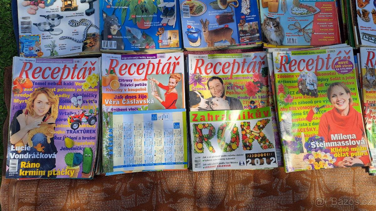 Prodám časopis Receptář - 8