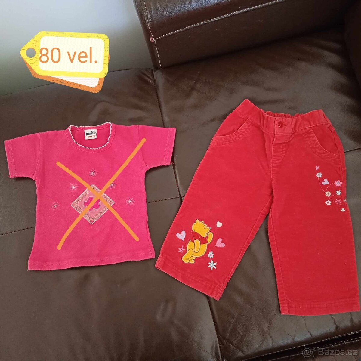 Dětské kalhoty vel. 80, 86, 92, 98 - 8