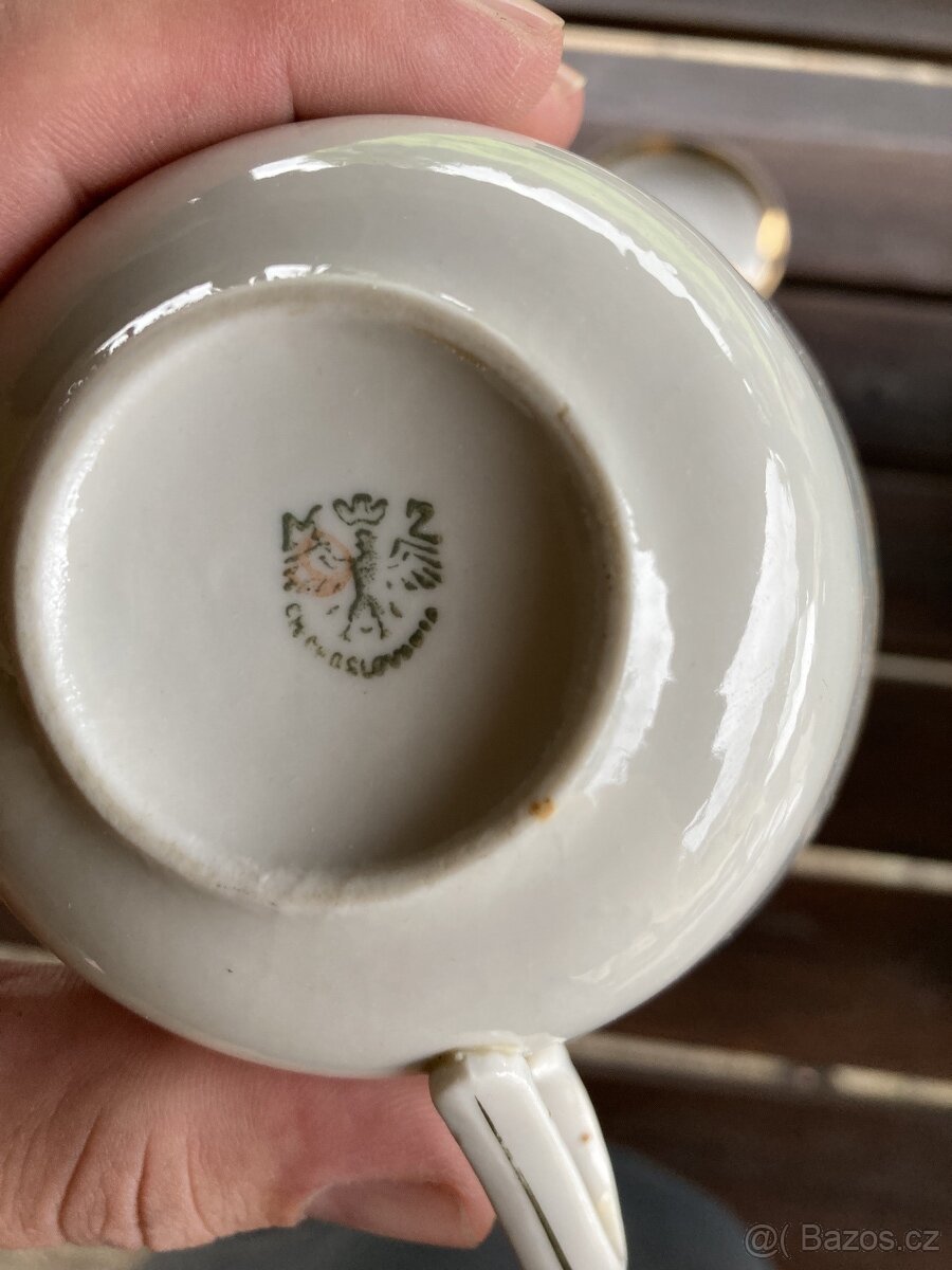 Porcelánový čajový set - 8