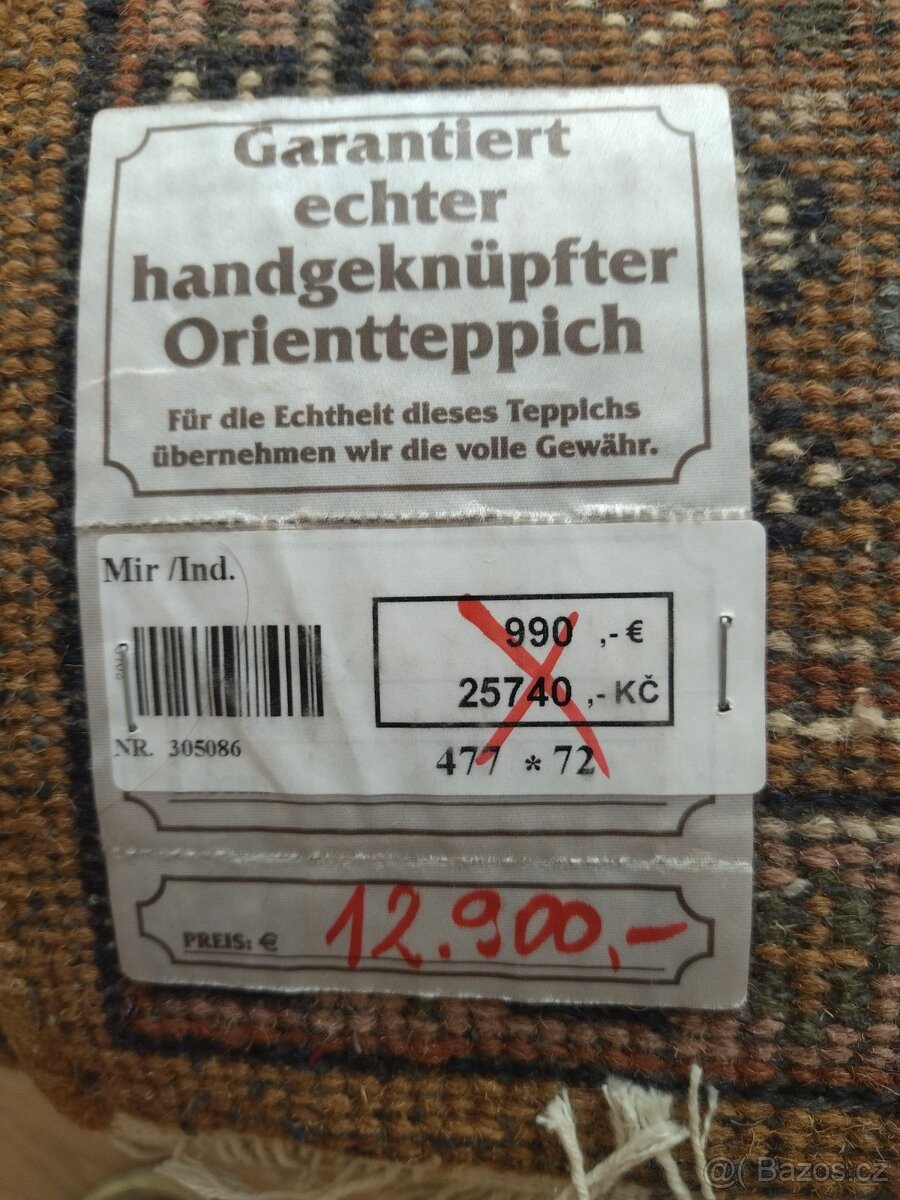 Turecké ručně tkané vlněné koberce - 8