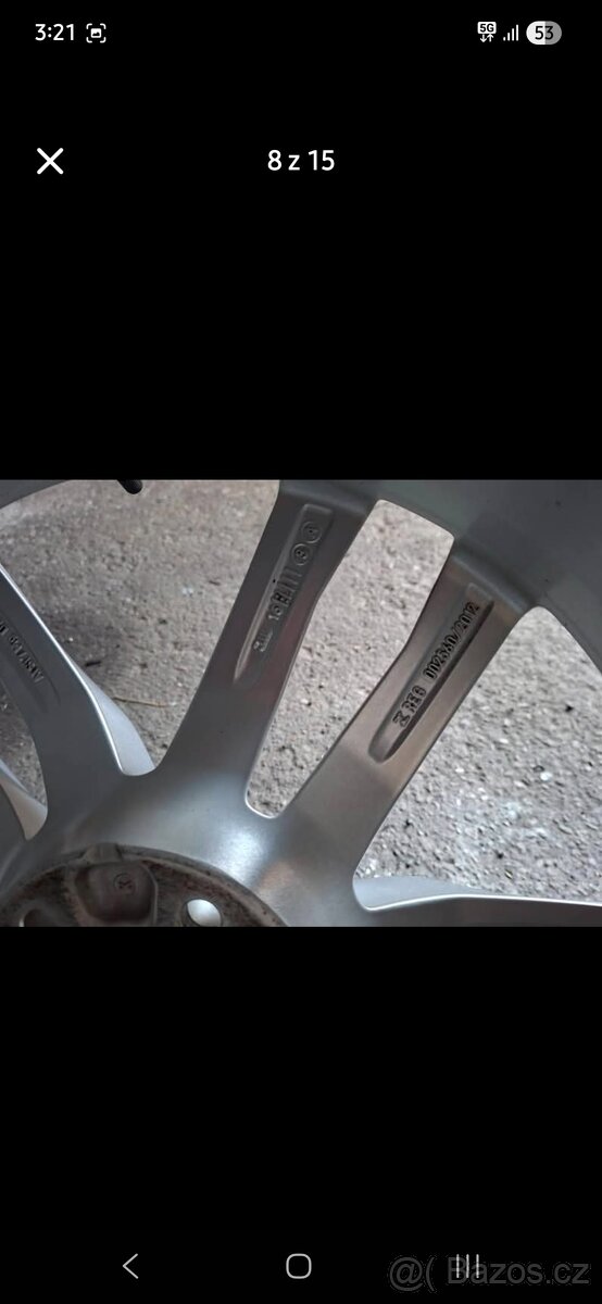 Alu kola R20 5x112 Originál Audi - 8