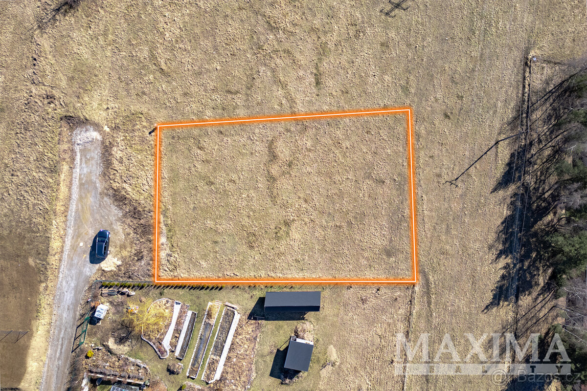 Pozemek o ploše 1287 m2 - Vimperk, - 8