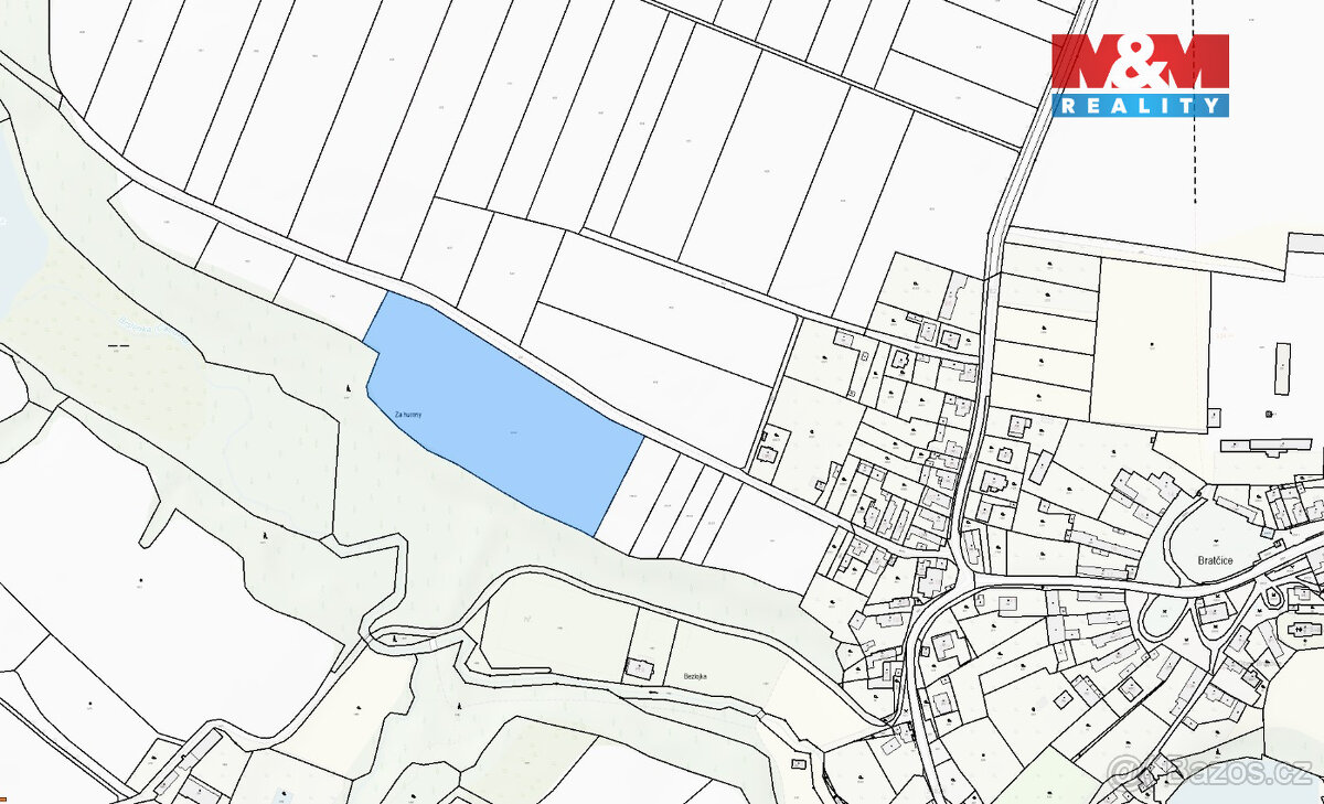 Prodej pole, 19072 m², Bratčice - 8