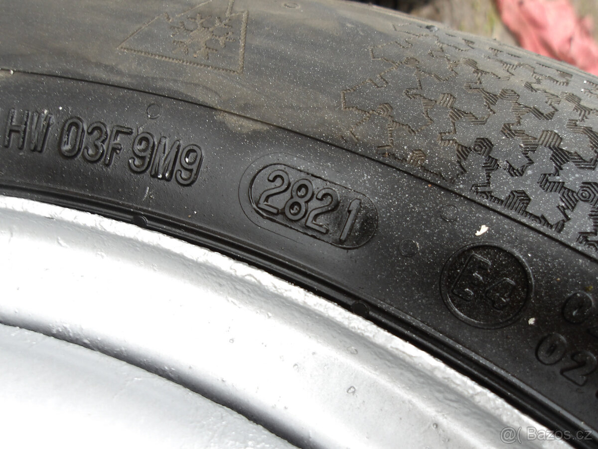 4x disk (5x112) zimní pneu continental 205/55 r16 - 8