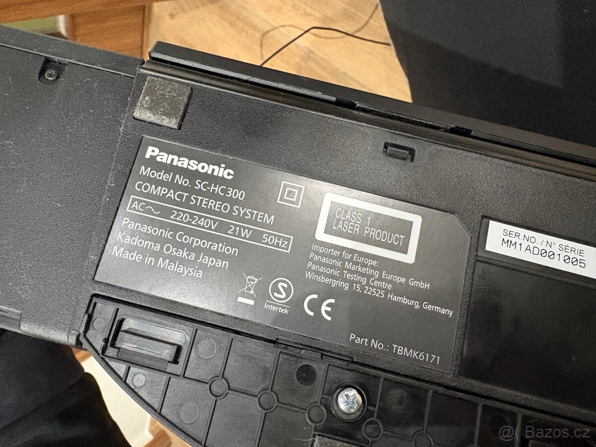 Hi-fi systém Panasonic SC-HC300 - 8