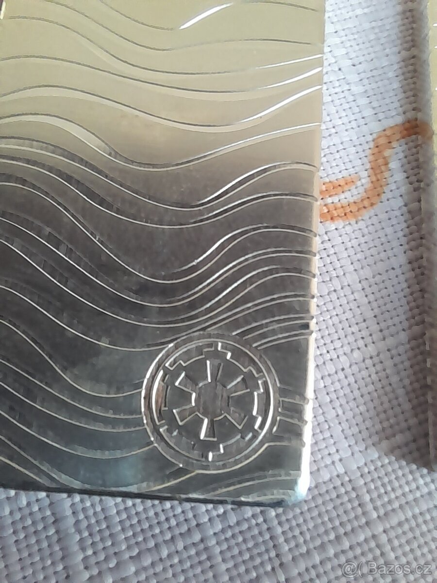 Stříbrné slitky Star Wars Mandalorian Beskar Bar 1 oz (2021) - 8