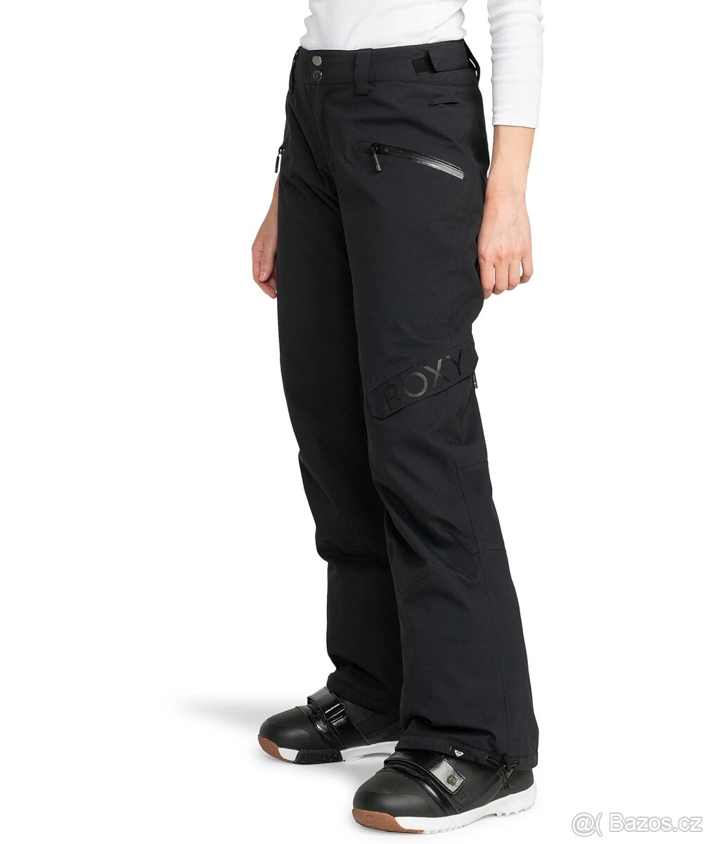 Roxy Rosewood snowboardové / lyžařské dámské černé kalhoty M - 8