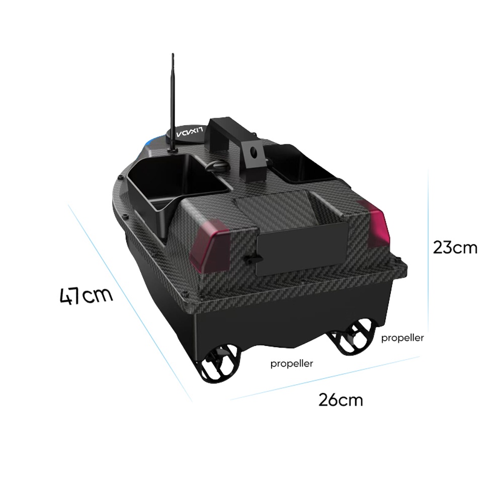 Zavážecí loďka, zakrmovací loď s GPS - 8