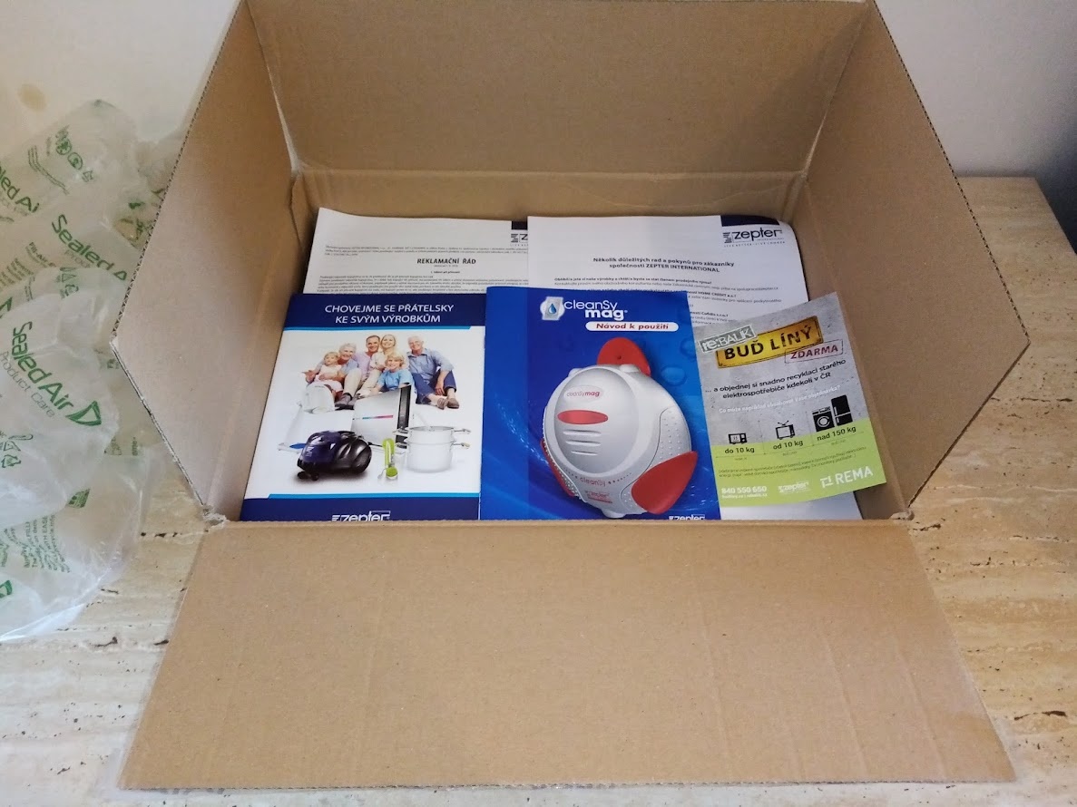 Změkčovač vody CleanSyMag ZEPTER - 8